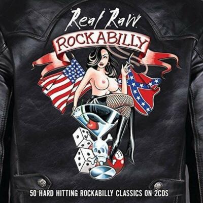 Real Raw Rockabilly 50 Hard Hitting Rockabilly Classics on 2 CDs 2010 New Sealed