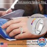 MHWTTY Stainless Steel Anxiety Ring - Fidget Spinner Ring for Women and Men