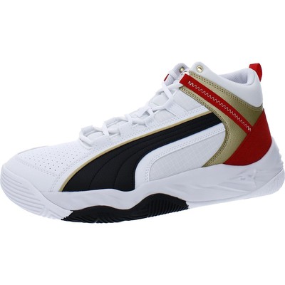 

Мужские кроссовки Puma Rebound Future Evo для спорта и тренировок 13 Medium (D) BHFO 2272, White/black/red/gold, Rebound Future Evo