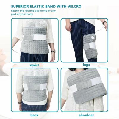 Electric Heating Pad for Neck Shoulder/Back Pain Relief 6 Heat Setting Best Gift