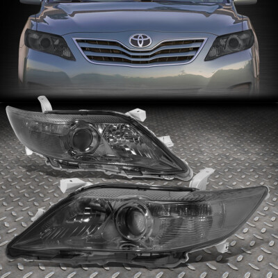 ДЛЯ 10-11 TOYOTA CAMRY ДЫМЧАТЫЙ КОРПУС ПРОЗРАЧНАЯ УГЛОВАЯ ФАРА ПРОЕКТОРА ГОЛОВНОГО ФОНАРЯ