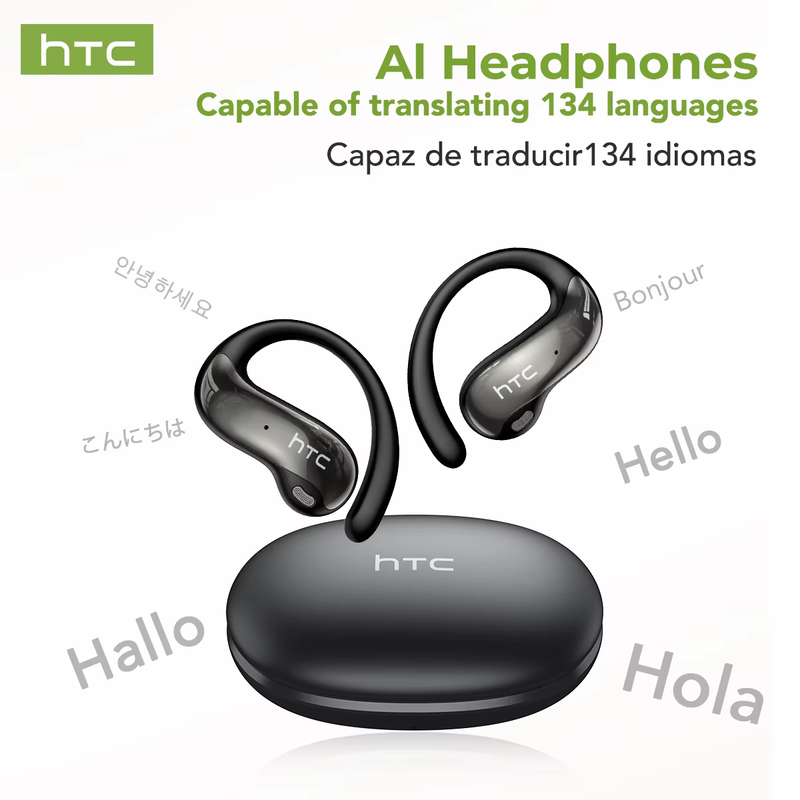 Auricolari Bluetooth Traduttore HTC NE19 Con Microfono, Impermeabili