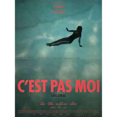 C'EST PAS MOI French Movie Poster  - 15x21 in. - 2024 - Leos Carax, Denis Lavant