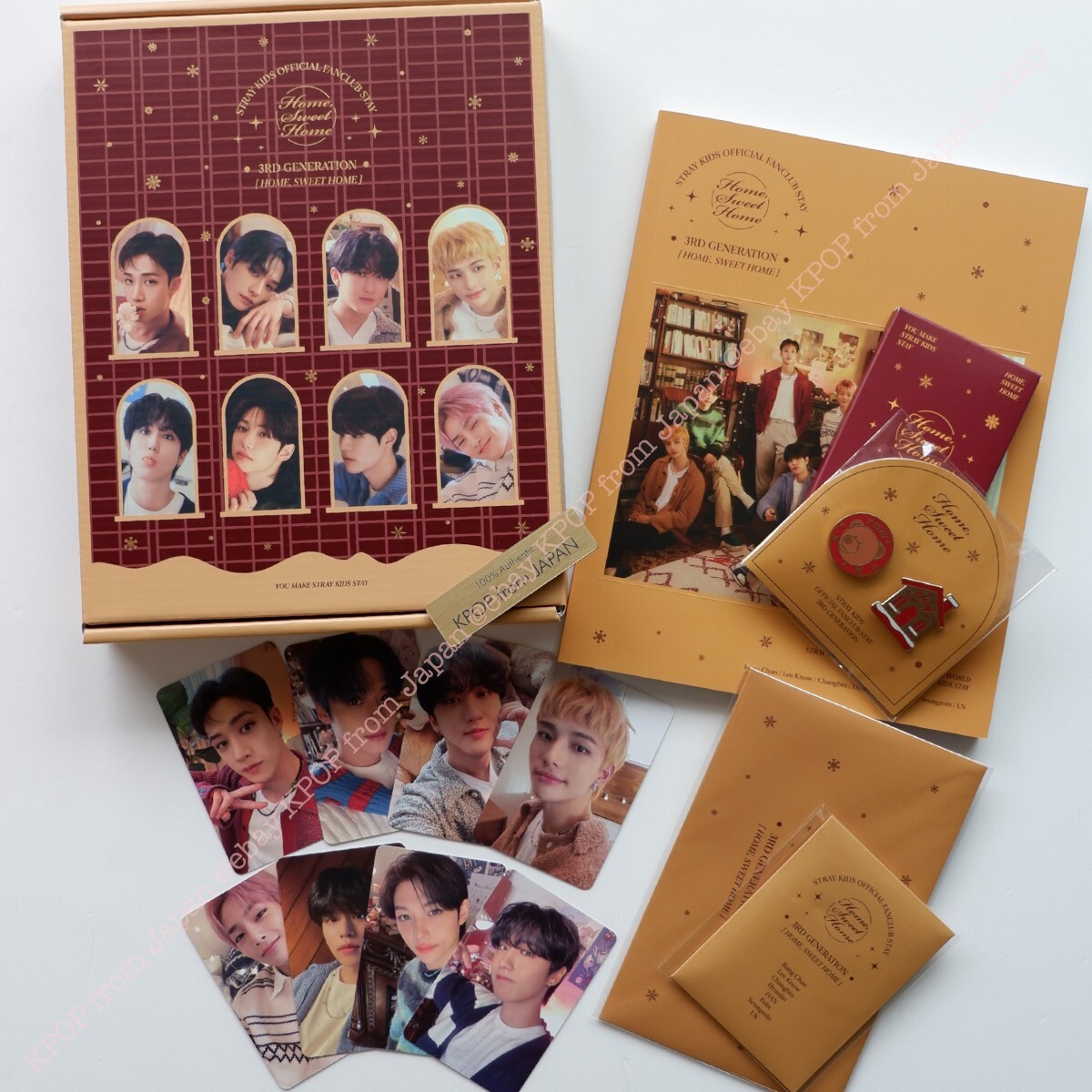 【新品未開封】STAY3期入会キットStrayKids STRAY KIDS SKZ OFFICIAL FANCLUB STAY 3RD Membership Welcome