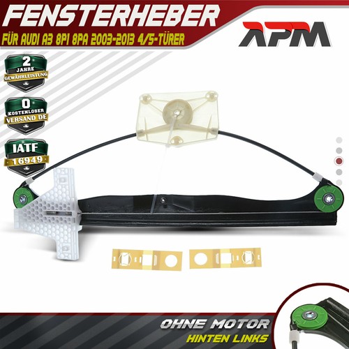 LST FENSTERHEBER REPARATURSATZ MITNEHMER BACKEN A3 8L VORNE LINKS//RECHTS