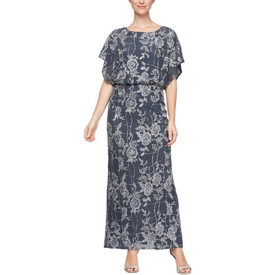

Alex Evenings Женское кружевное длинное свадебное вечернее платье BHFO 5368