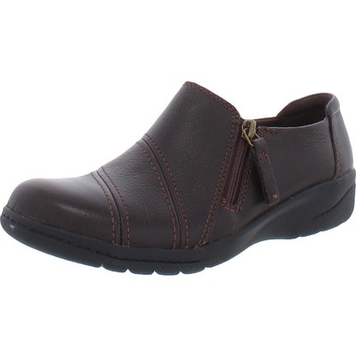 

Женские коричневые кожаные сабо Clarks Cheyn Clay 5,5, средние (B,M) BHFO 2278, Brown leather, Cheyn Clay