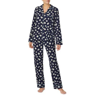 Kate Spade New York Womens Disco Ball Flannel Pant Set Loungewear BHFO 5745