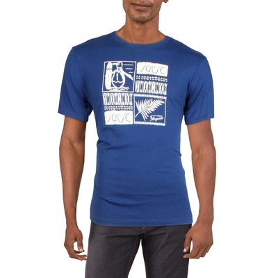 

Оригинальная мужская повседневная хлопковая футболка с рисунком Penguin Surf Pete BHFO 3064, Sodalite blue, Surf Pete