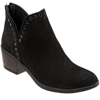 

Bueno Womens Cora Nubuck Grommet Ботильоны на блочном каблуке Туфли BHFO 7867, Cora