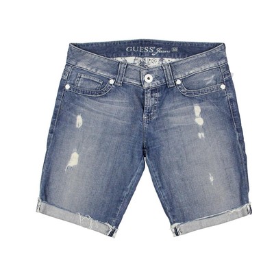 

Guess Женские легкие джинсовые шорты мини с высвобожденным краем BHFO 8891, Borneo, W2GD29D3ZTK