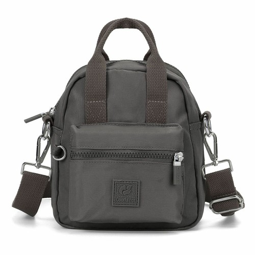 Women Mini Backpack Purse Nylon Small Shoulder Bag Travel Rucksack Multi Pockets