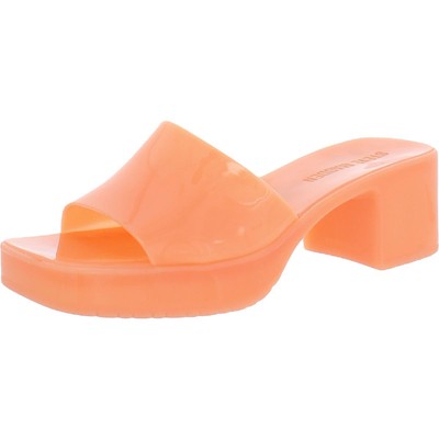 Steve Madden / женские босоножки Harlin оранжевого цвета на каблуке 8 Средний (B,M) BHFO 8213