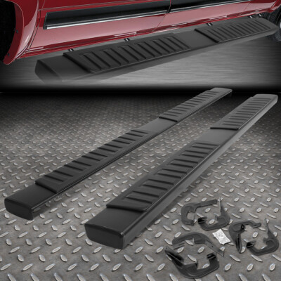 ДЛЯ 07-19 SILVERADO SIERRA УДЛИНЕННАЯ КАБИНА ИЗ АЛЮМИНИЯ С 6 ПОДНОЖКАМИ, БОКОВАЯ ПОДНОЖКА