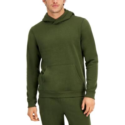 

Ideology Мужская однотонная флисовая толстовка с капюшоном Loungewear BHFO 4551