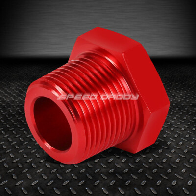 КРАСНЫЙ ПЕРЕХОДНИК ДЛЯ ТРУБНОЙ ВТУЛКИ NPT ОТ 3/4 МУЖЧИНЫ ДО 1/2 ЖЕНЩИНЫ, ПЕРЕХОДНИК ДЛЯ ГАЗА/МАСЛА