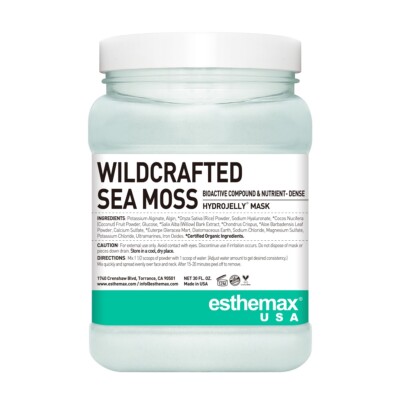 Authentic Esthemax Peel-Off Hydrojelly Mask - WILDCRAFTED SEA MOSS - 30fl oz
