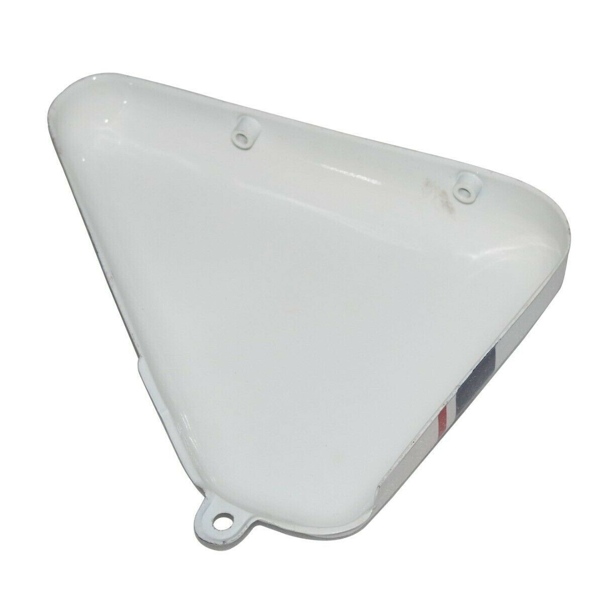 For Norton Commando Roadster 750 Logo White Painted Side Panel Set  