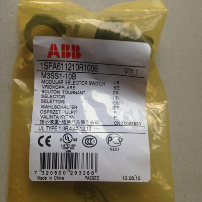 ABB M3SS1-10B selector switch (NIB)