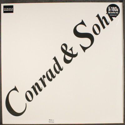 独LP Conrad Schnitzler Rot BB102 Bureau B /00260 Conrad Schnitzler Rot Very Good Records VGR ROT 1 Red