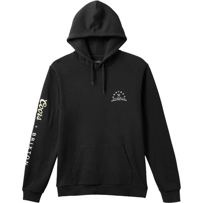 

Толстовка Brixton Coors Protector II — мужская черная, Черный