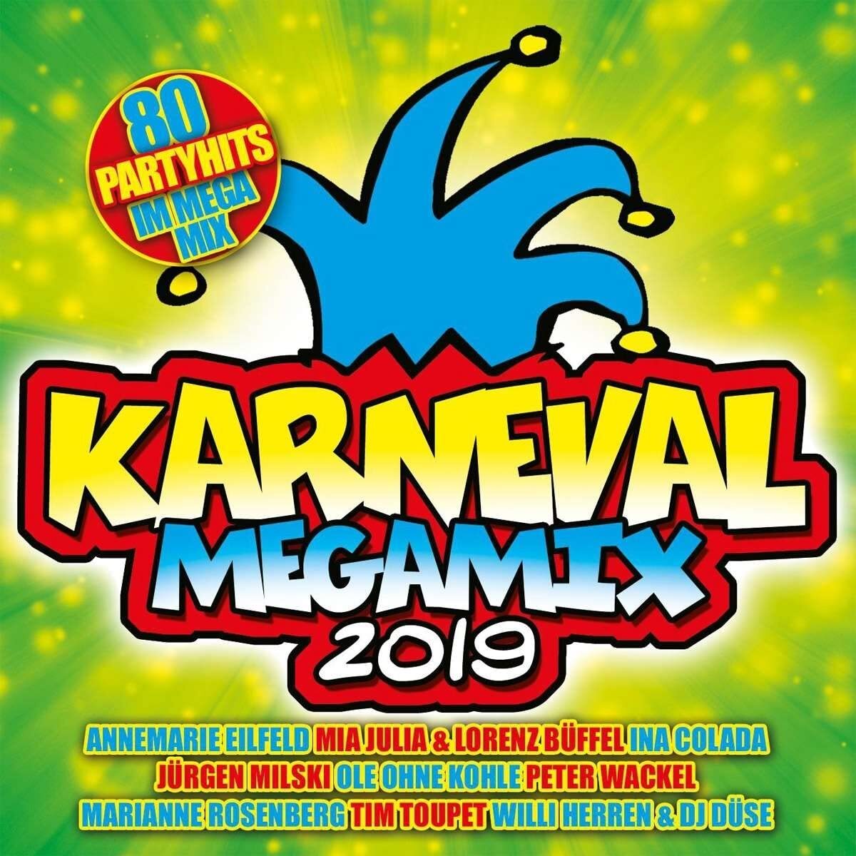 Karneval Megamix 2019 - 80 Partyhits  2 CD's/NEU/OVP