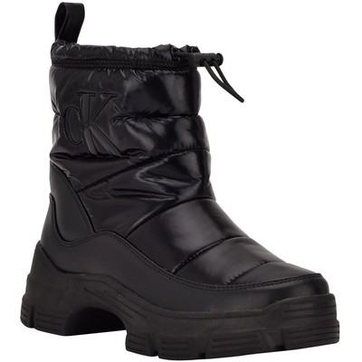 

Женские зимние и зимние ботинки Calvin Klein Jeans Delicia Black 9 Medium (B,M) 9030, Черный, Delicia