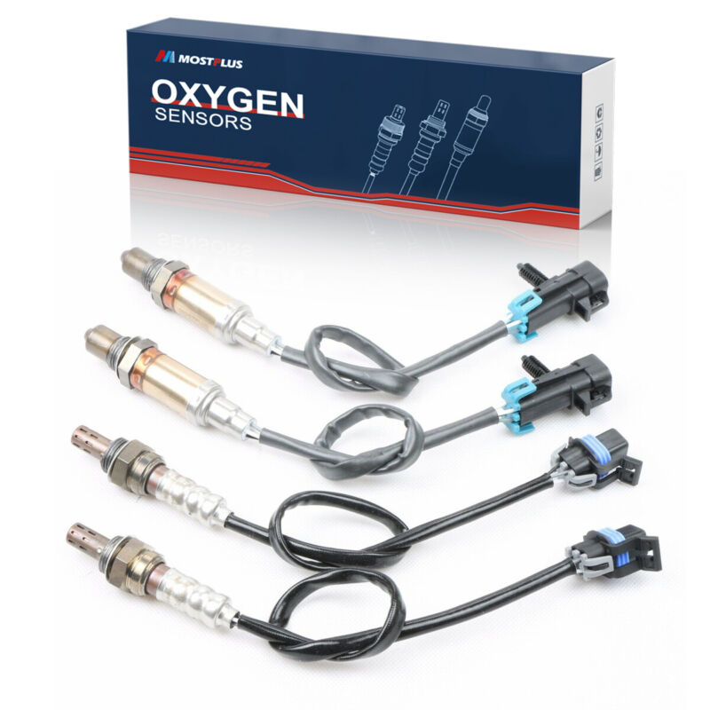 Set(4) O2 Oxygen Sensors Up & Downstream For 06 07 Chevy Silverado 1500 Tahoe
