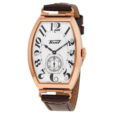 Часы унисекс Tissot Heritage с ручным ветром и белым циферблатом T128.505.36.012.00