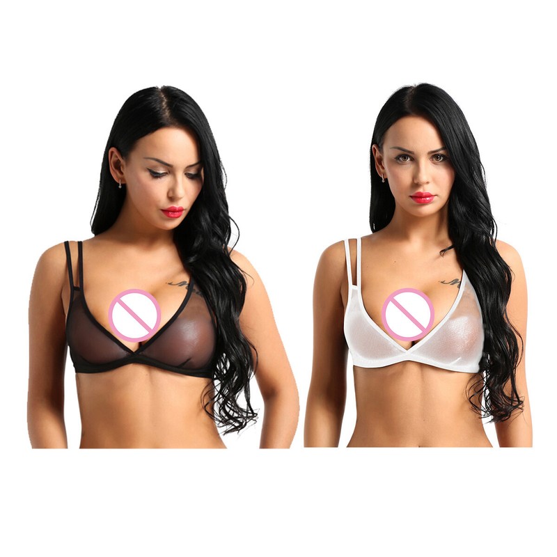 bralette see through shirt