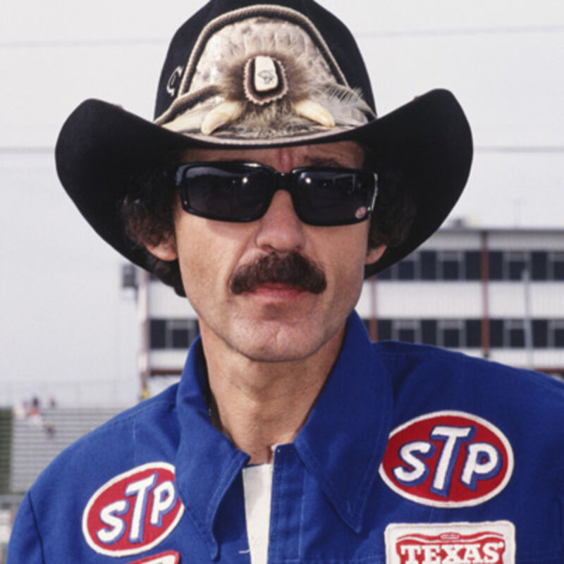 Glossy Photo Picture 8x10 Richard Petty With His Long Mustache