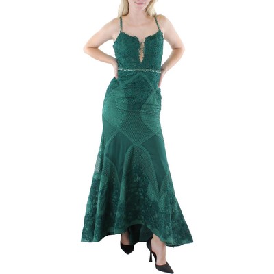 

Mac Duggal Женское кружевное вечернее платье с украшением BHFO 4785