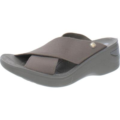

Женские босоножки Bzees Desire Taupe на танкетке 6,5 средний (B,M) BHFO 9006, Morel