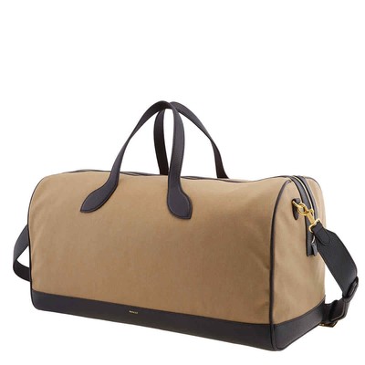Pre-owned Bally 36 Hours Spiro Bar Weekender Duffle Bag Mat01f Cv043 I113o In Multi
