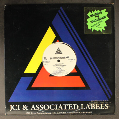 MARCELLO THE MASTROIANNI: silicon dream JCI 12'' Single 33 RPM