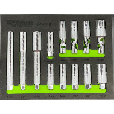 Vim SPM100 13pc 3/8'' Drive Master Spark Plug Tool Set