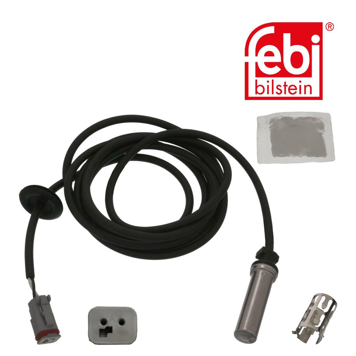 febi bilstein 46548 ABS-Sensor mit Hülse und Fett für Volvo