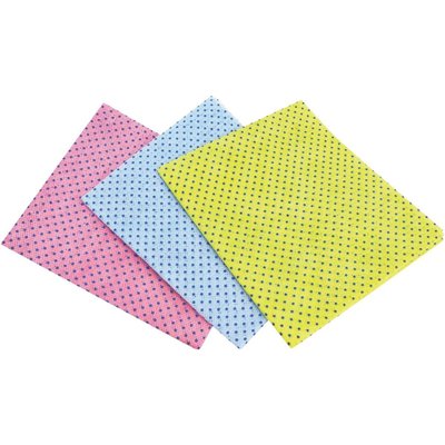Libman Power Scrub Dots Kitchen & Dish Wipes -3 Per Pack