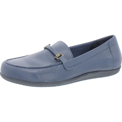 

David Tate Womens Castle Leather Comfort Loafer Loafers Shoes BHFO 7436, Castle