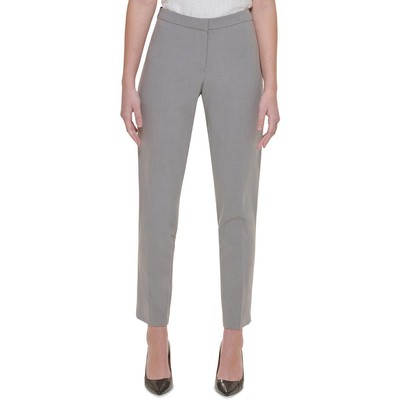 

Calvin Klein Womens Highline Slim-Leg Классические брюки до щиколотки Petites BHFO 0901