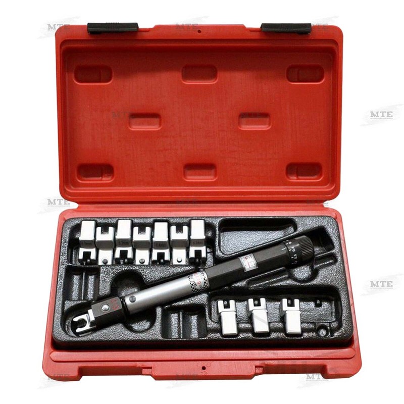 Zoll Drehmoment SpeichenschlÃ¼Ssel Motorrad 5-15 Nm Mit 10 Bit EinsÃ¤Tzen