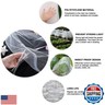 Garden Netting,Barrier Netting Plant Cover for Thicken Mosquito Garden Mesh Net Covers for Protect Plant Vegetable Fruits Flower(10x13 ft)