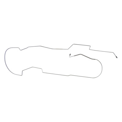 1997-02 Fits Dodge Dakota Reg Cab Short 2x4 ABS Mid Center  Fto R Brake Lines OE