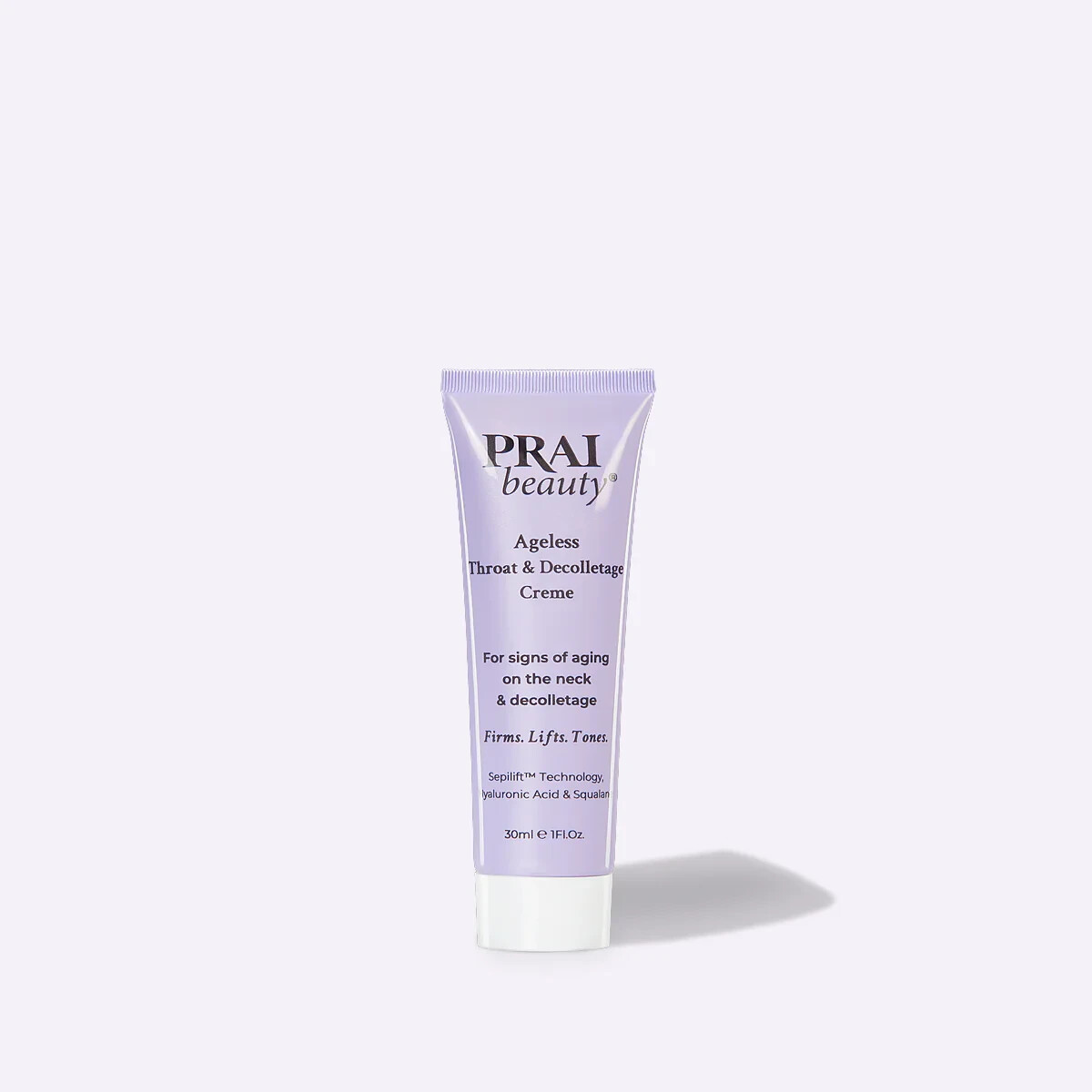 Prai Beauty Ageless Throat & Decolletage Creme, 1 fl oz Tube *NEW & SEALED*