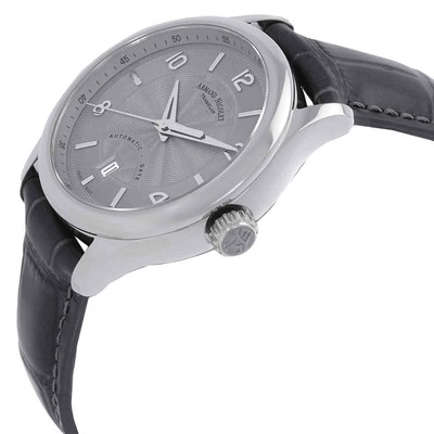 Pre-owned Armand Nicolet M02-4 Automatic Grey Dial Men's Watch A840aaa-gr-p840gr2