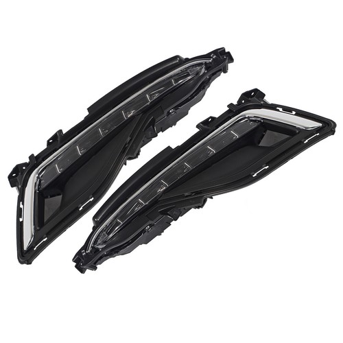 Fog Light Left & Right For 2015 2016 2017 Hyundai Sonata Front LED DRL Lamp