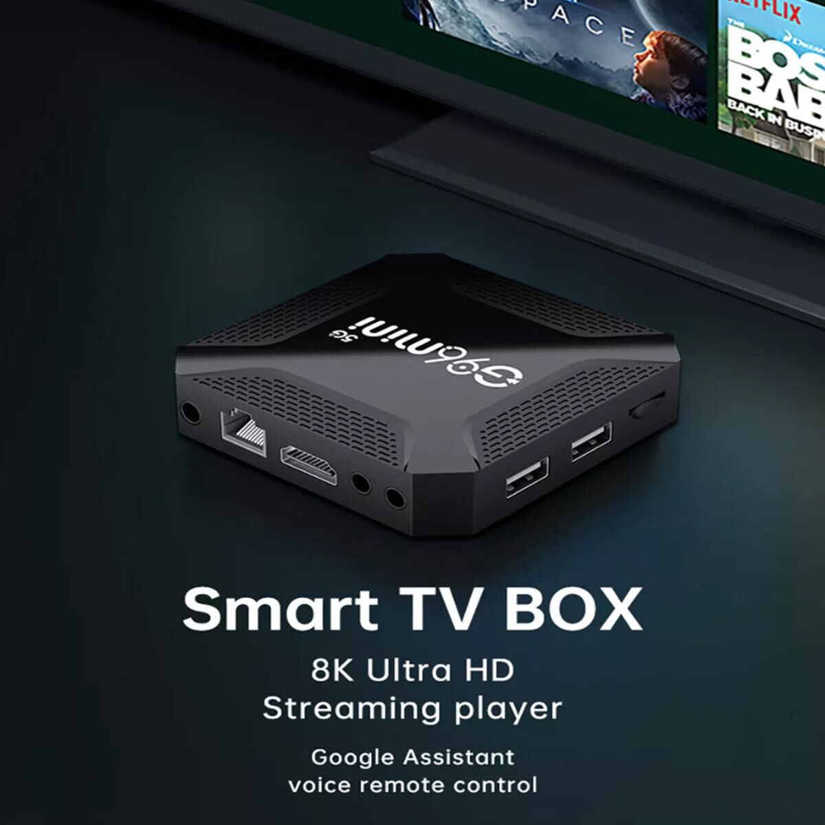 Smart TV Box Android 13.0 8K Quad Core Streaming Box WiFi
