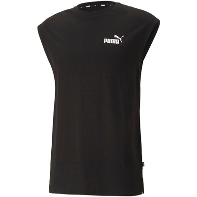 

Puma Mens Black Terry Crewneck Athletic T-shirt Top  BHFO 3758, Puma noir, 58673801