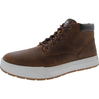 Мужские ботинки Timberland Maple Grove Brown Chukka Boots 11.5 Medium (D) BHFO 1971