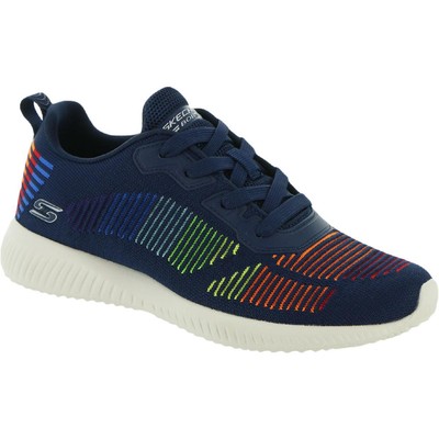 

BOBS From Skechers Женские кроссовки Bobs Squad на винтажной подошве темно-синего цвета BHFO 0134, Navy/multi, Bobs Squad-Vintage Sole